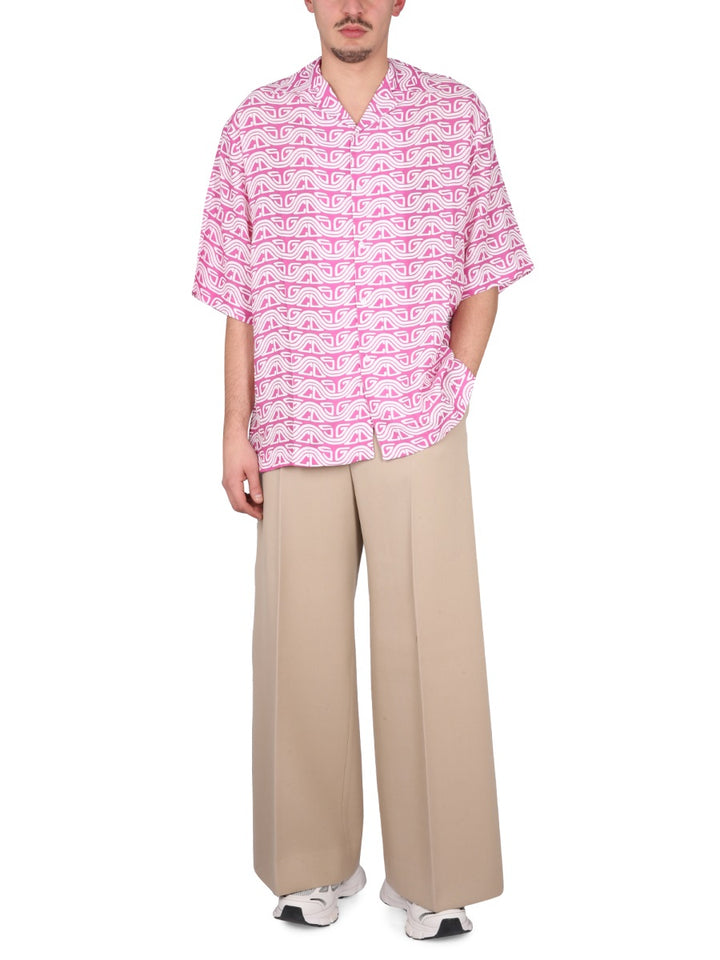 GCDS Shirts - Fuchsia | Wanan Luxury