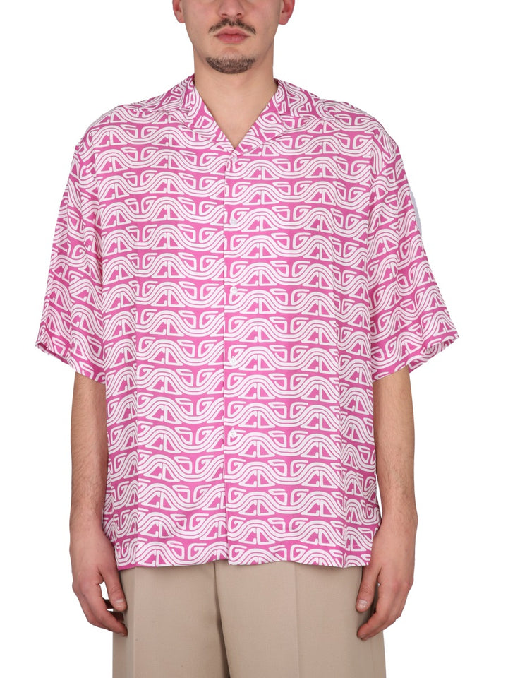 GCDS Shirts - Fuchsia | Wanan Luxury