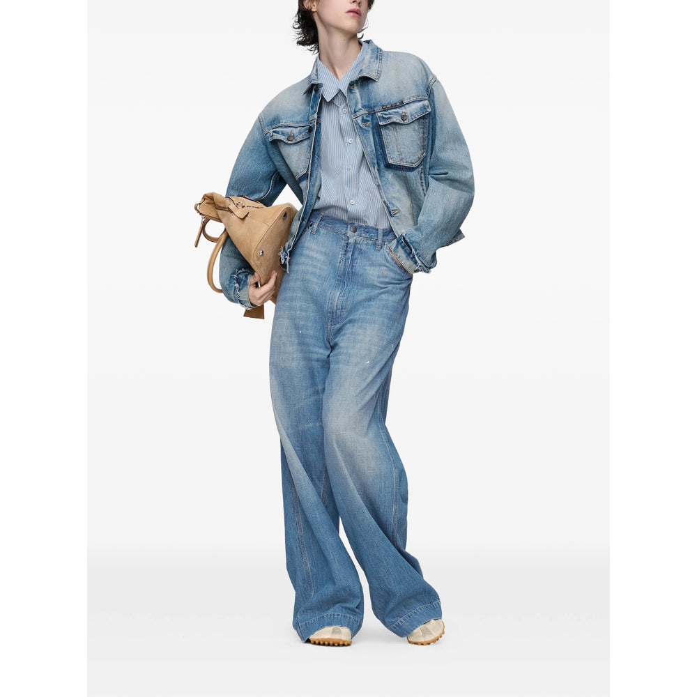 Maison Margiela Shirts - Blue, White | 24ff273b1f5d2872f85ea06175172072da1bd521