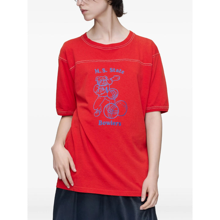 Maison Margiela T Shirts - Red, Blue | a80947147550409caa1910b9f0ada163f1465a85