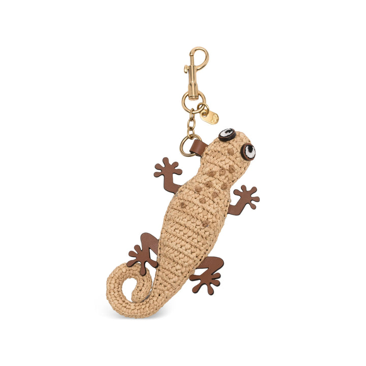 Anya Hindmarch Keyrings - Neutral, Brown | 82bd895d6458d22c561bc456023ad54d5230d3f6