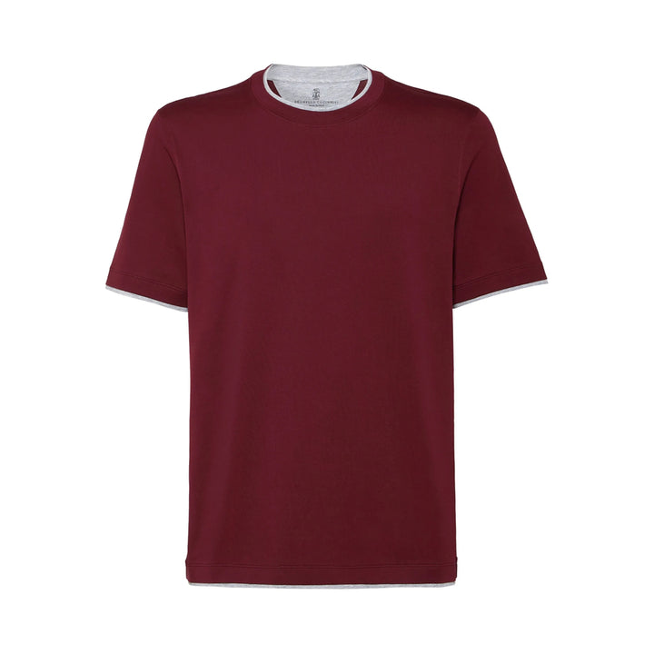 Brunello Cucinelli T Shirts - Red | 576e72b26e223390da18503987930ac50349cf20