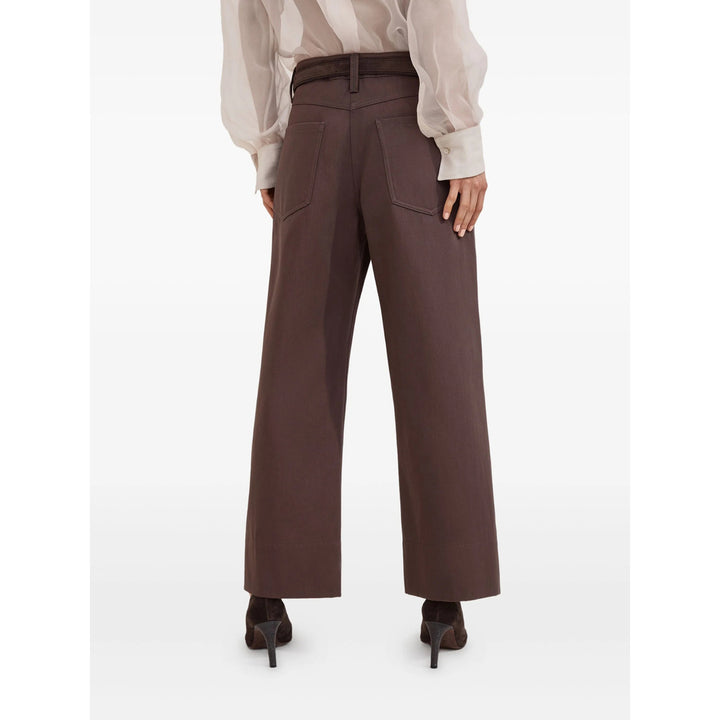 Brunello Cucinelli Pants - Brown | 6e6e5090bc47444a84e3a9f128900bc8830d8cda