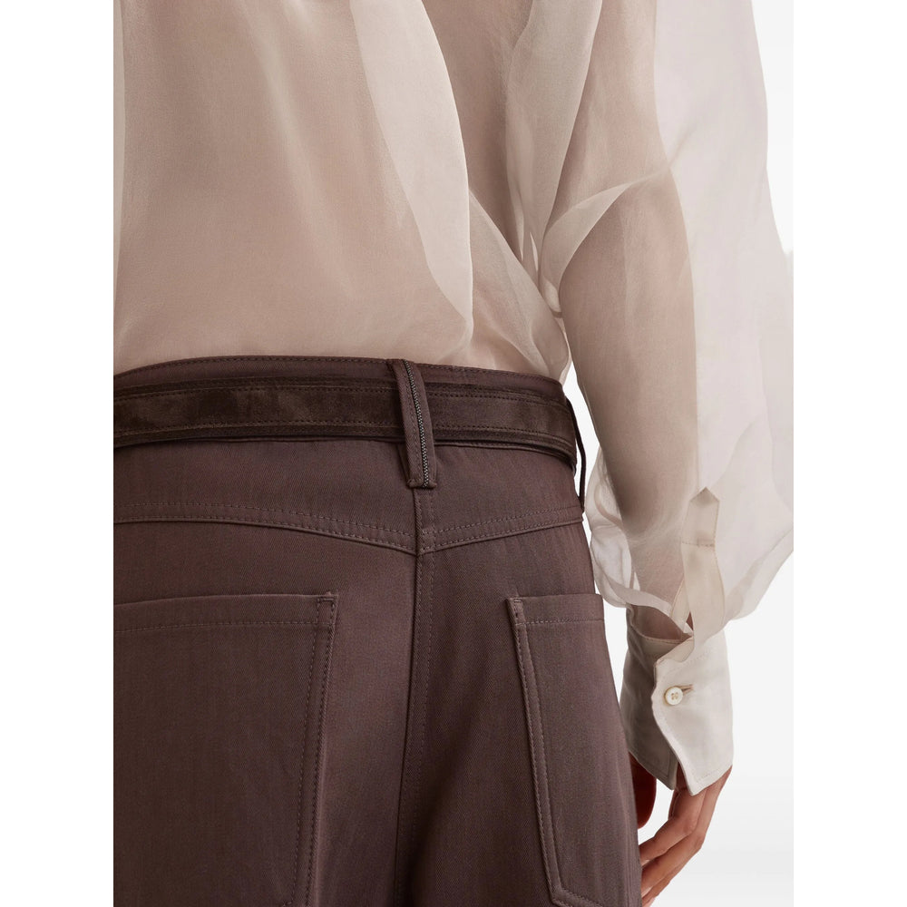 Brunello Cucinelli Pants - Brown | c55d3d620908e87ca1688ae2fc6136ff71f07bcd
