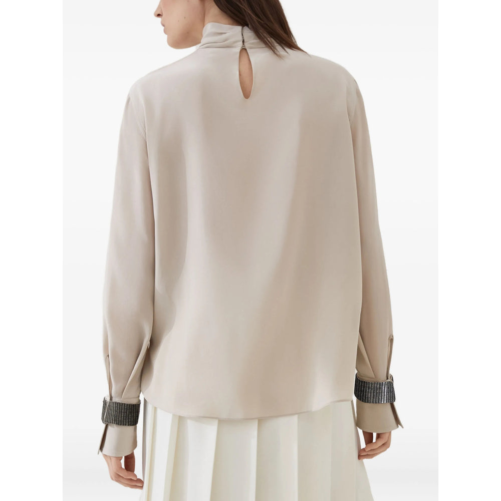 Brunello Cucinelli Shirts - Neutral | e8acffb17b48f8831722ce23222c9fb2e7225d0c