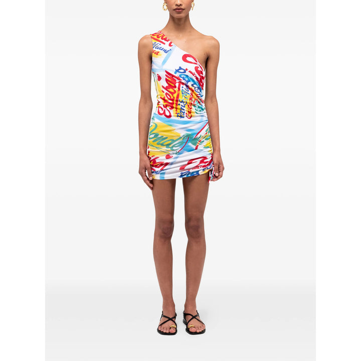 Donde Esteban Dresses - White, Blue | a836a3a1640b6bf9ba61f216a5269b8ea1c07282