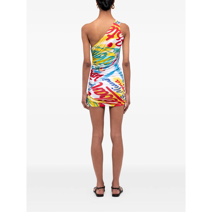 Donde Esteban Dresses - White, Blue | 83cbf8abf9b114858b70d8c5648f8bd2bbff1a8e