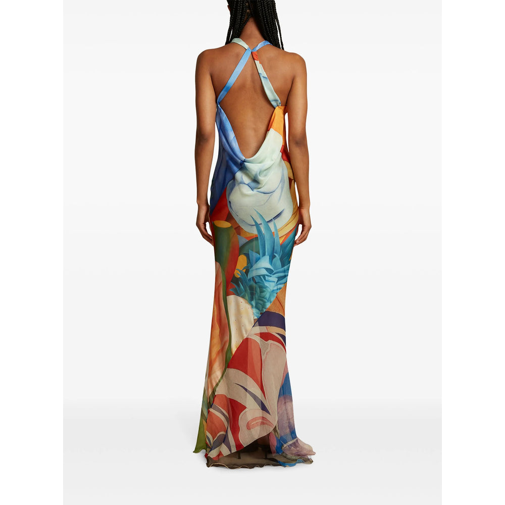 Donde Esteban Dresses - Orange/Green | c9edf53491768b2600be734e9afed74c5c47118e