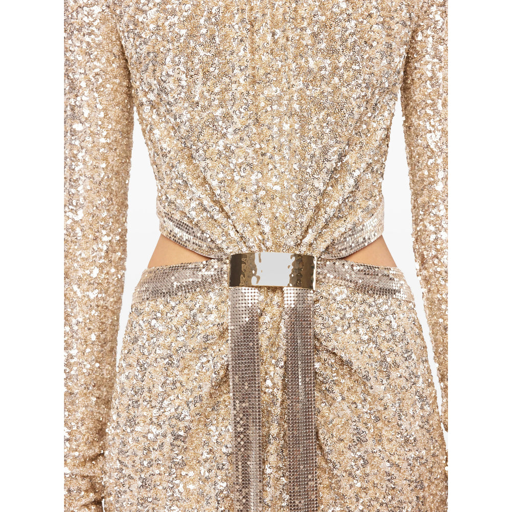 Rabanne Dresses - Gold | 6ae6013b9678e6998e3c3b523f1d860d35dbf4bc