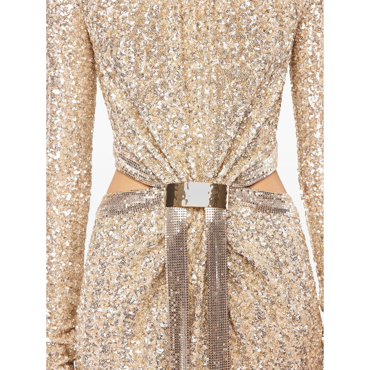 Rabanne Dresses - Gold | 6ae6013b9678e6998e3c3b523f1d860d35dbf4bc