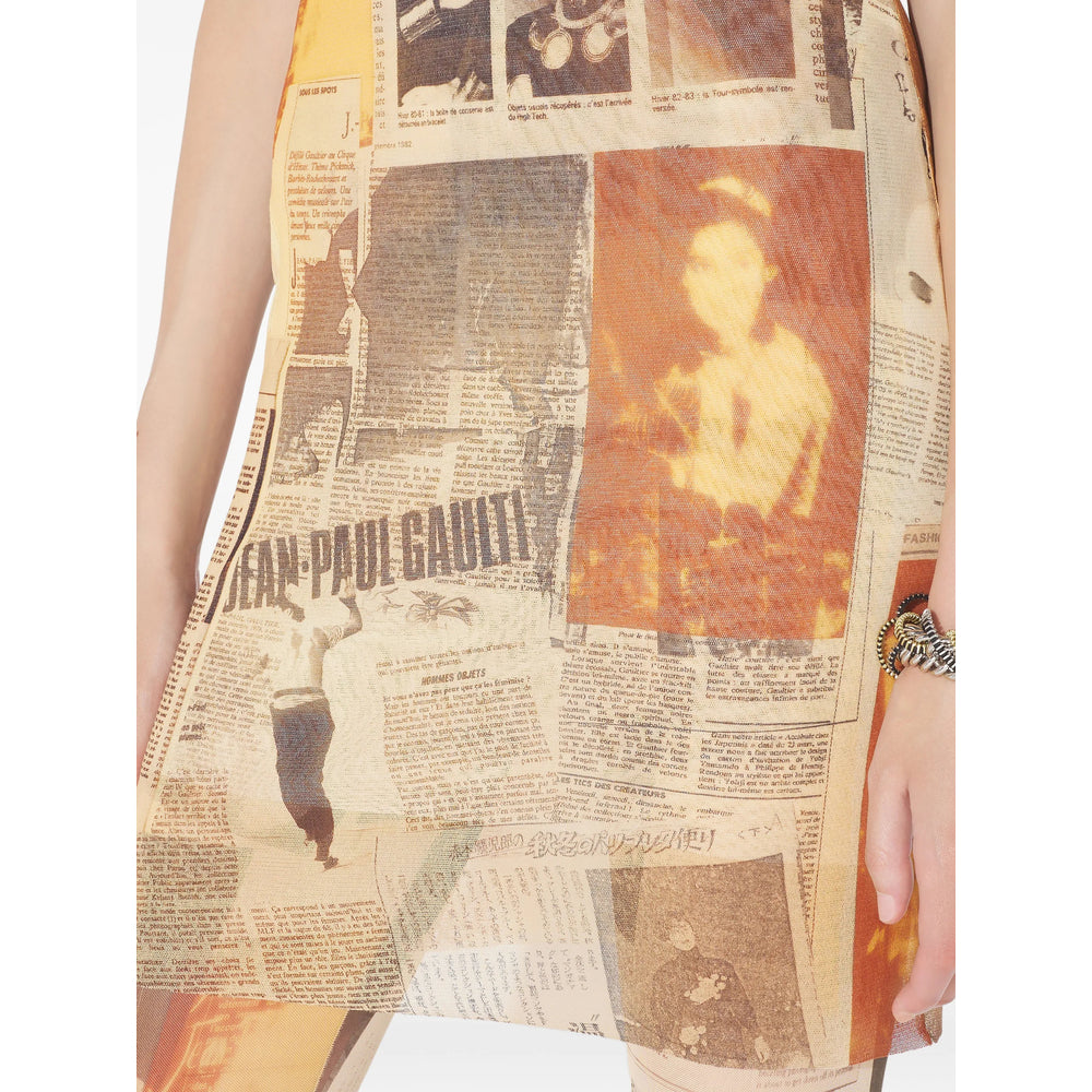 Jean Paul Gaultier Dresses - Neutral, Gray | c37663ec6dbd16d7e4c8c78c2f25d451624b9818