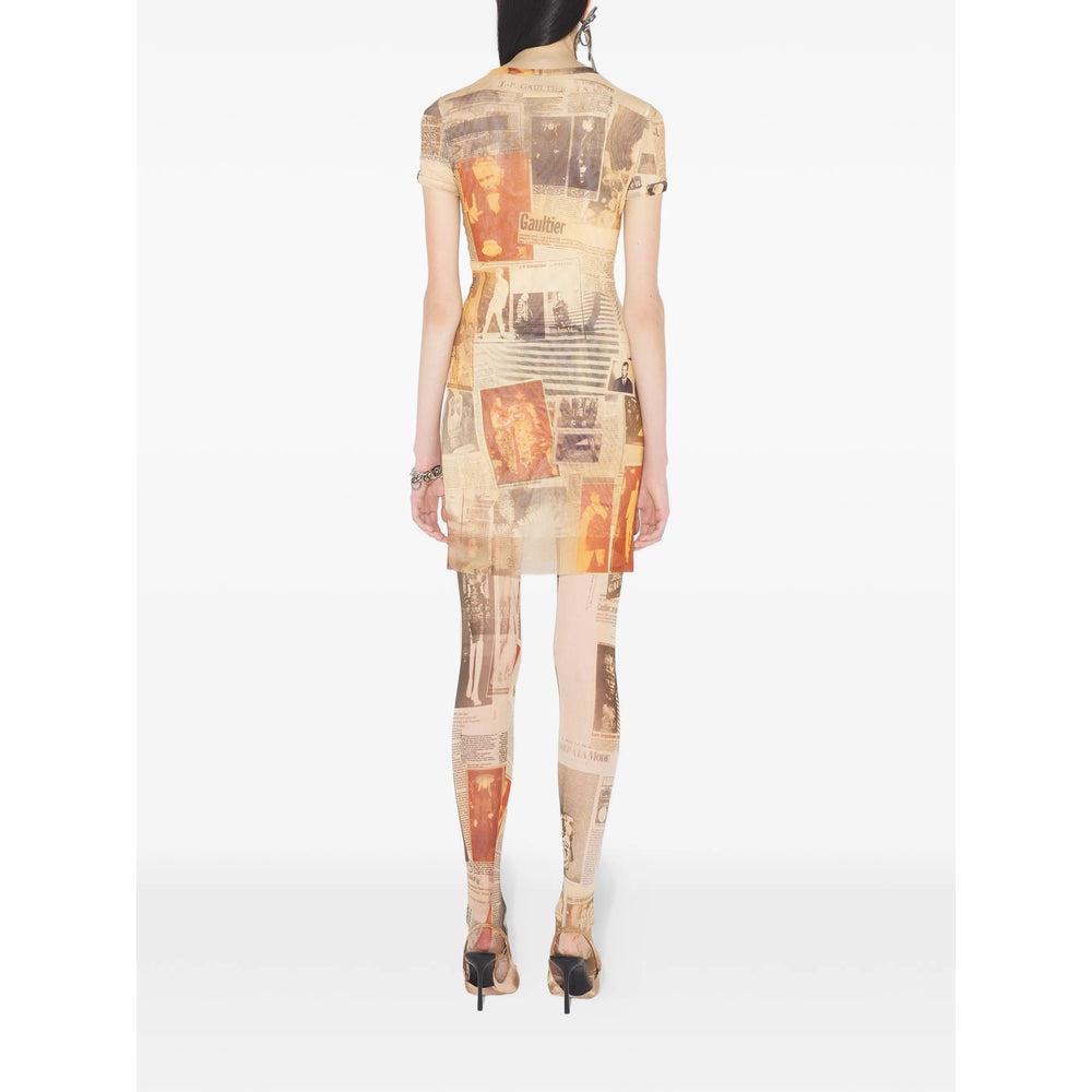 Jean Paul Gaultier Dresses - Neutral, Gray | 3b5c91f31ccaf2da0251d45d21932faeda23a12b