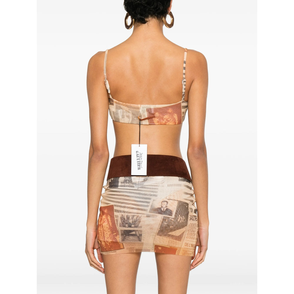 Jean Paul Gaultier Tops - Neutral, Orange | 1675c9deb50cb636edffa7caf5b2b2f08eb8856a