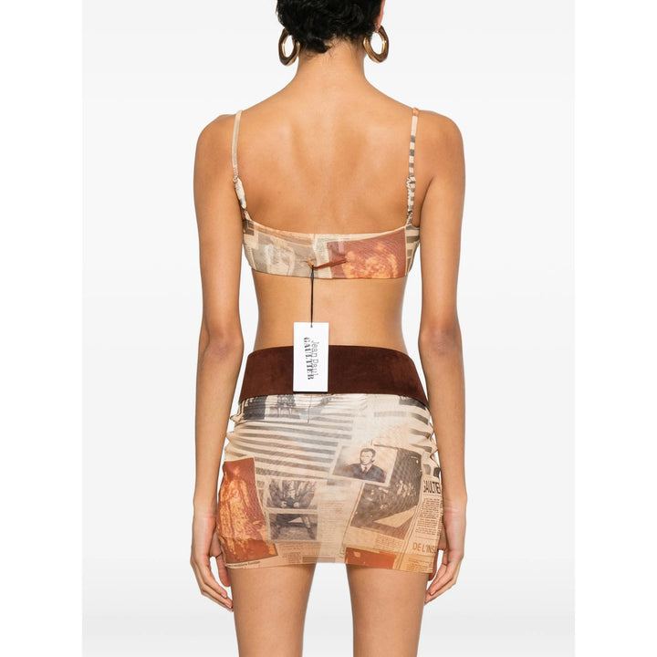 Jean Paul Gaultier Tops - Neutral, Orange | 1675c9deb50cb636edffa7caf5b2b2f08eb8856a