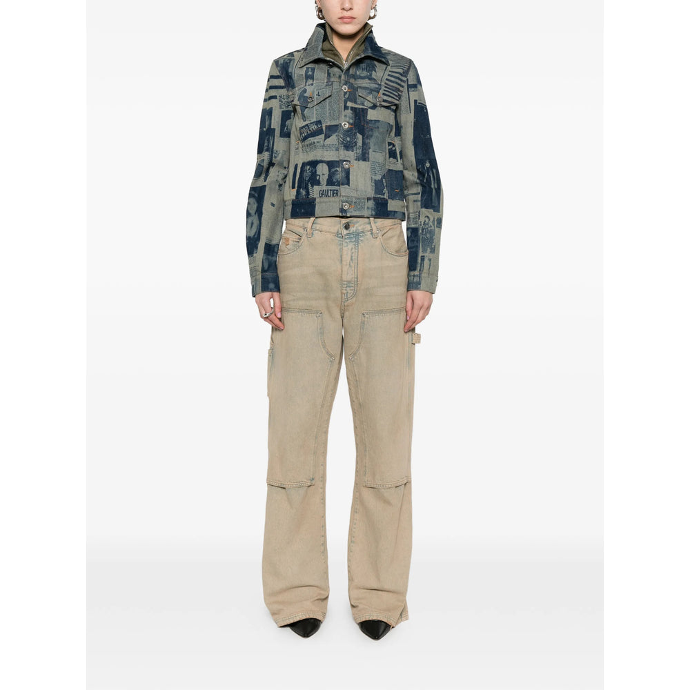 Jean Paul Gaultier Outerwears - Blue, Neutral | 16732bb628e71a7e2a0ee9f93791c8a9335b0ca8