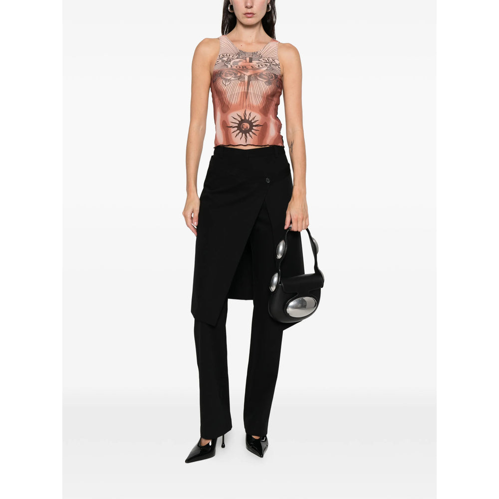 Jean Paul Gaultier Tops - Neutral, Brown | 7fc7f8bacd24cee905623b76fa8a480c2ff9d51d