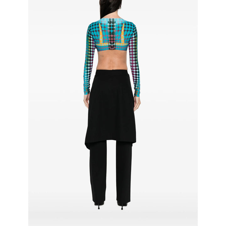 Jean Paul Gaultier Tops - Blue, Purple | 6013e3ecb88fdaca2c6430909f41c85cf8be85c9