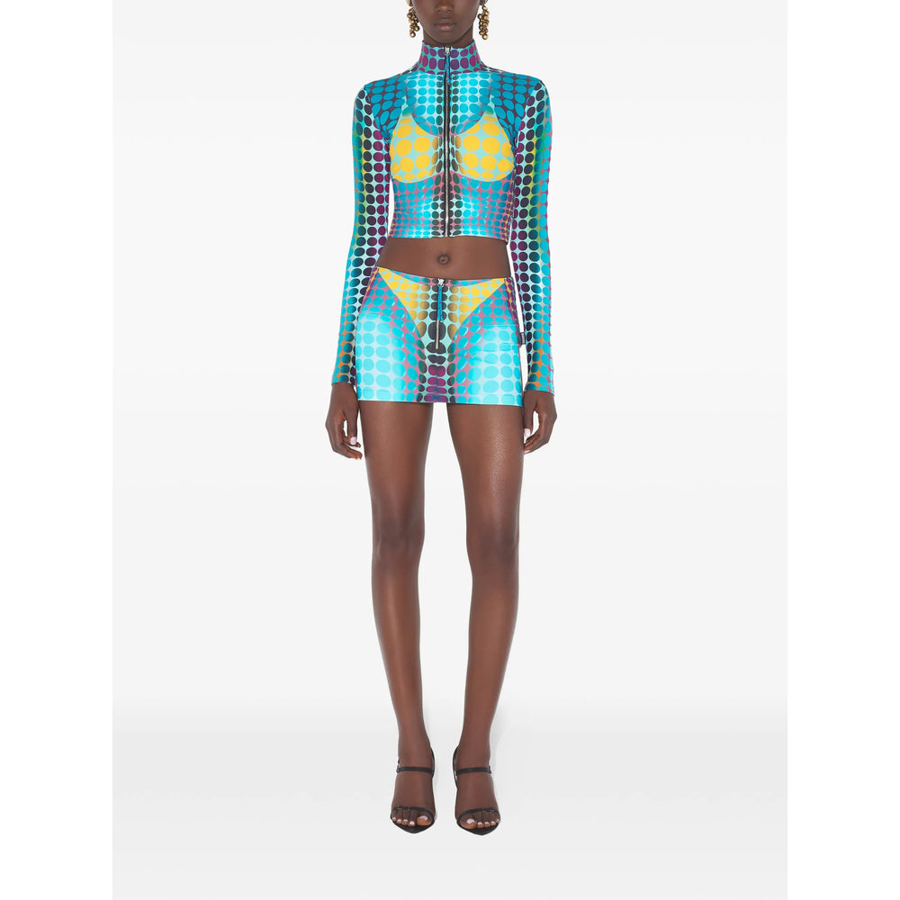 Jean Paul Gaultier Skirts - Blue, Purple | b0af68f99fed5b5e7abccf96df8033f33788fe0a