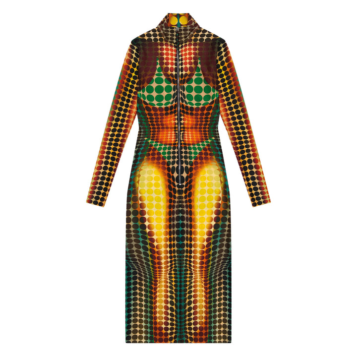 Jean Paul Gaultier Dresses - Yellow, Red | 5353963e33703eb7eeaa1b9d45f071fd763f9388