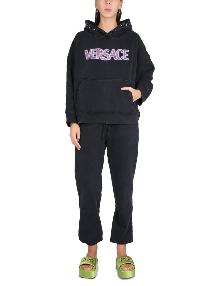 Versace Sweatshirts - Black | Wanan Luxury