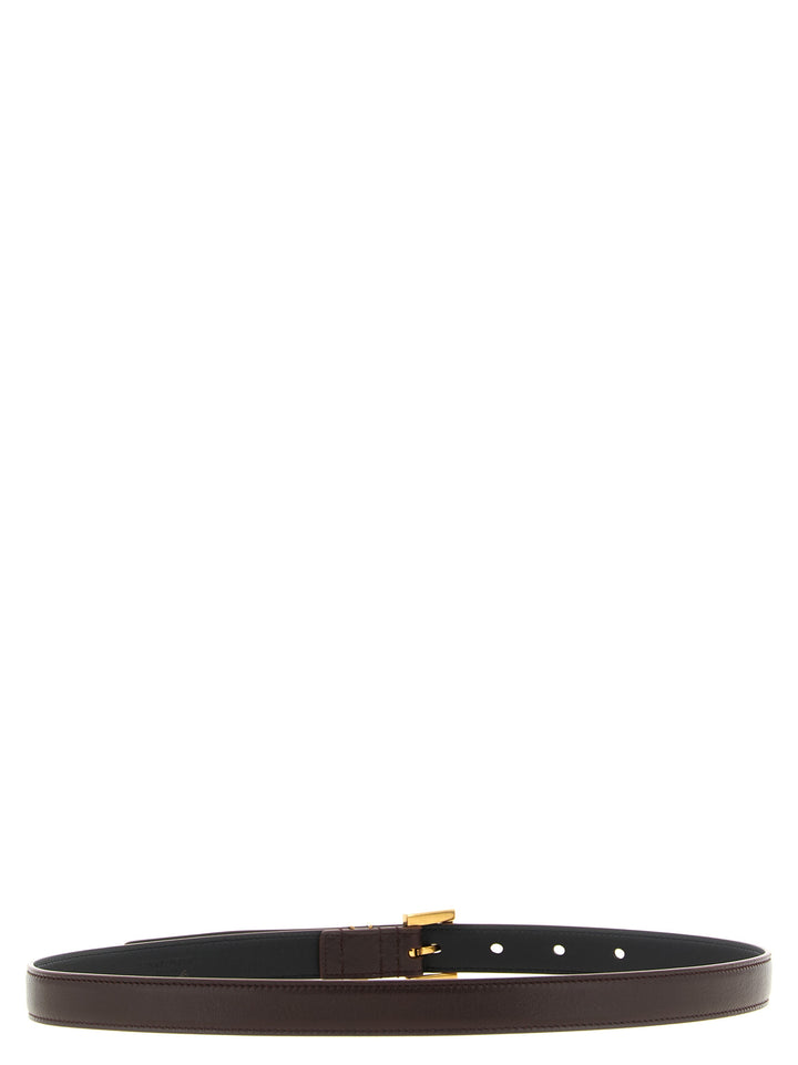 Saint Laurent Cassandre Belts - Brown | 7a4e428c11502f526c2ce7ee1574ae230f949be1
