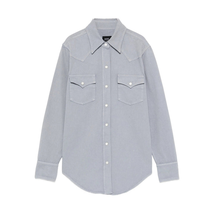 A.P.C. Shirts - Gray | 53e4af86000810bc3a1c937d22e6ce1d27f2d93e