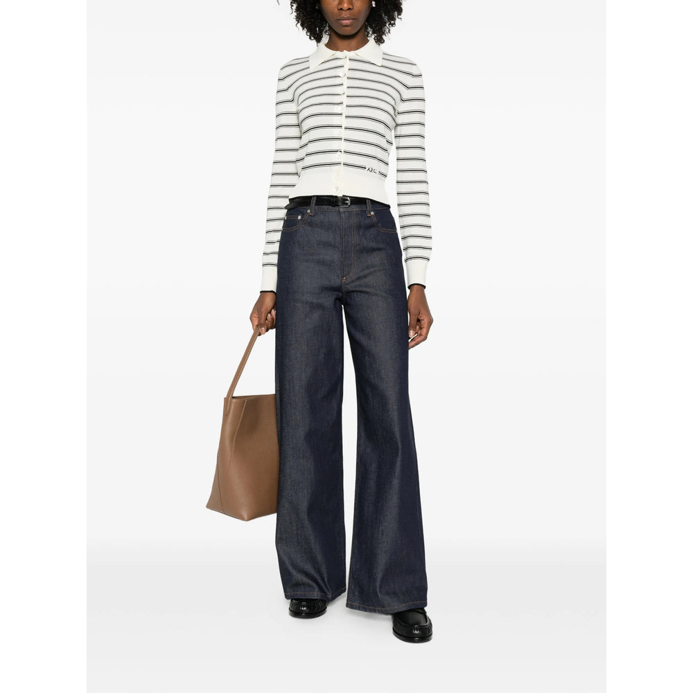 A.P.C. Sweaters - White, Black | 44038040e34101982b1daf91910e0d9510dfbbc8