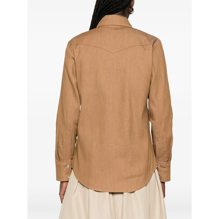 A.P.C. Shirts - Brown | 38653d84181c7005bc7e5e17034e4d3926e83e90