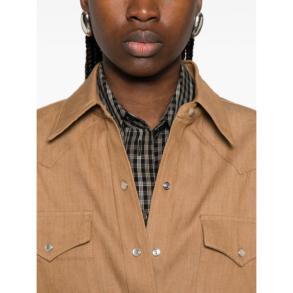 A.P.C. Shirts - Brown | 7dc66d4722b0c7e17267656f6b33622a48c4343d