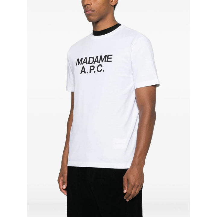 A.P.C. T Shirts - White | 264065f78ef1121397b7a60dad56a9b02e786fe3