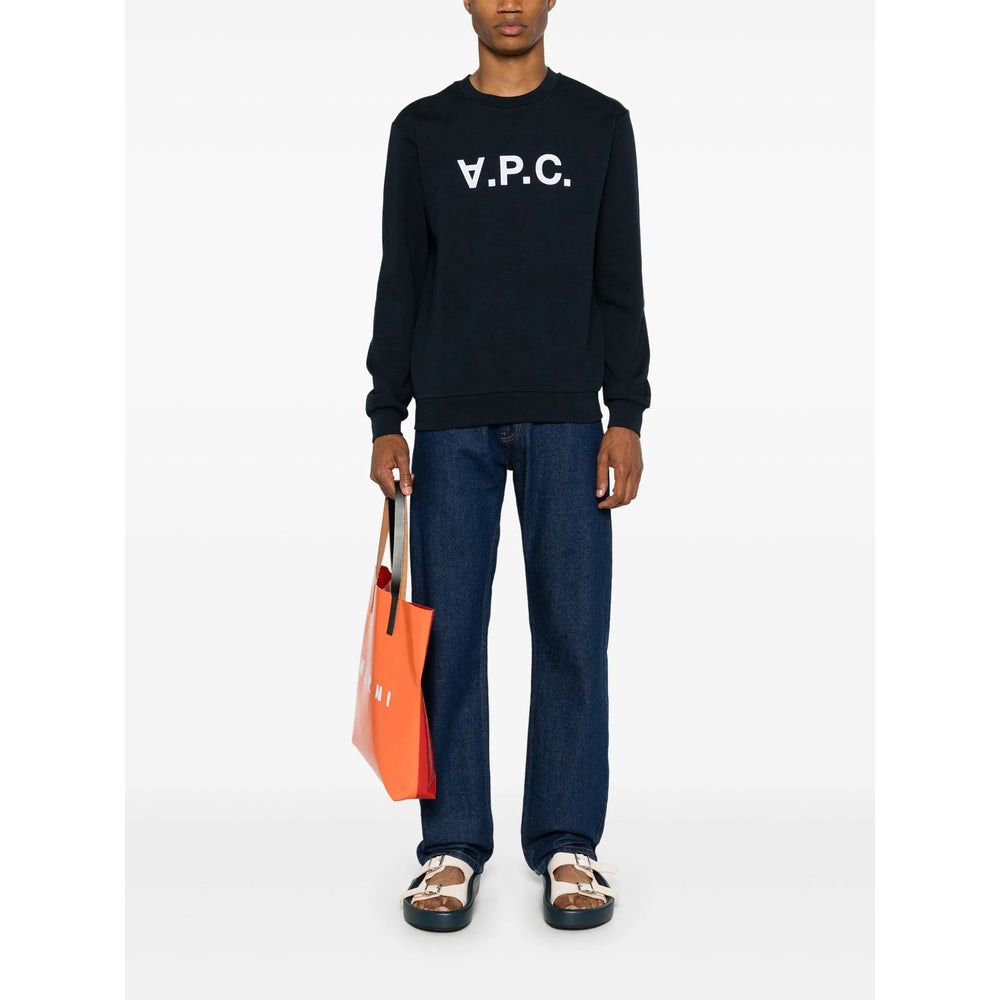 A.P.C. Sweatshirts - Blue, White | 0273c0de2202a086e3f82489f7385017e01d9290