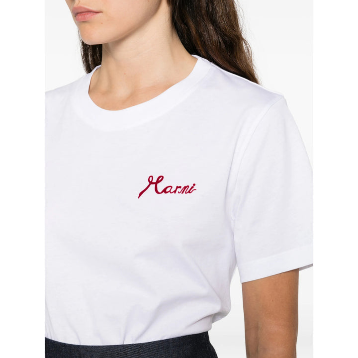 Marni T Shirts - White | 302f16c5accfc665da8a25b24acbdcbde4c20762