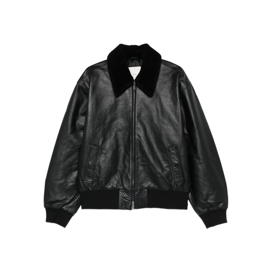 Leather Outerwears Black