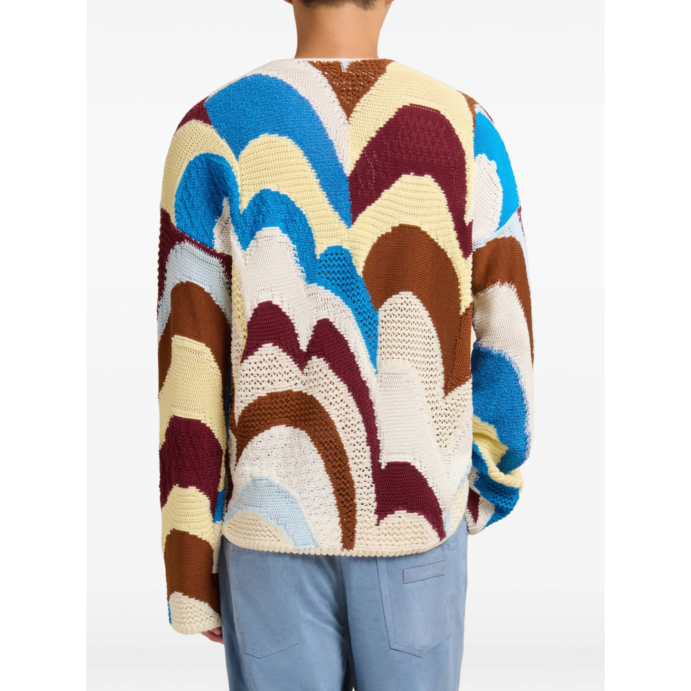 Marni Sweaters - Blue, Yellow | c329aaf71ba01d0affd57e26b2d1631b541247f8