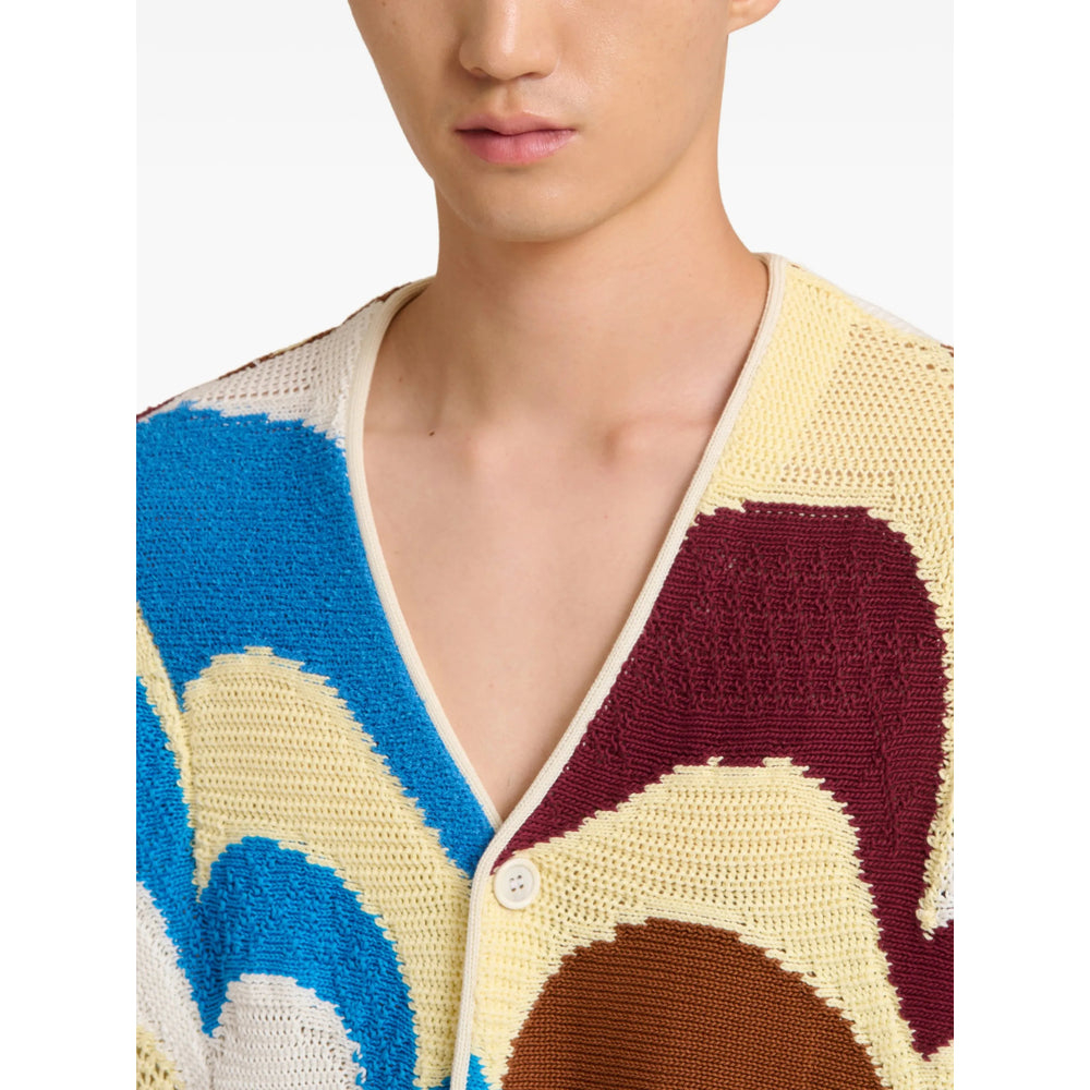 Marni Sweaters - Blue, Yellow | 49fc6aff90e26e7ef92ac069854a7edbc98853c7