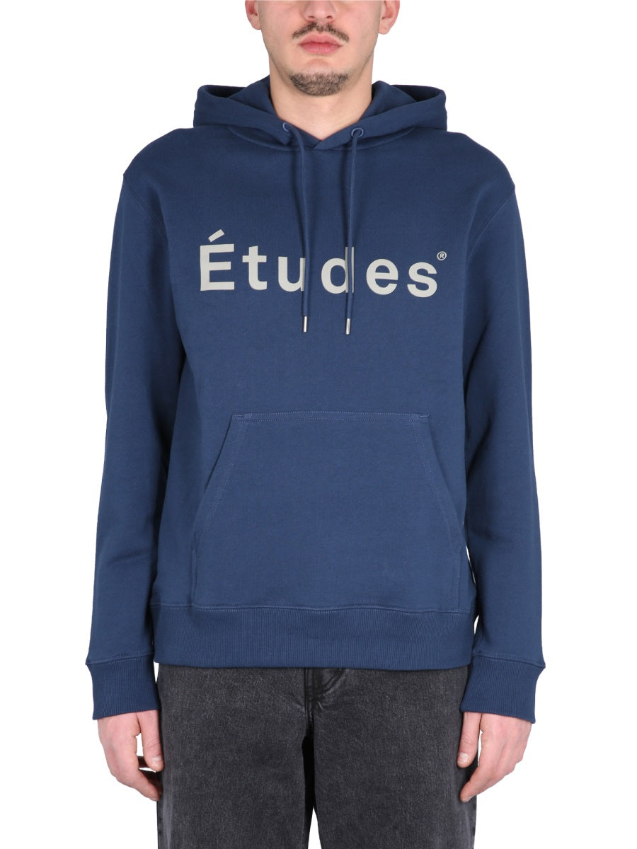 Études Sweatshirts - Blue | Wanan Luxury
