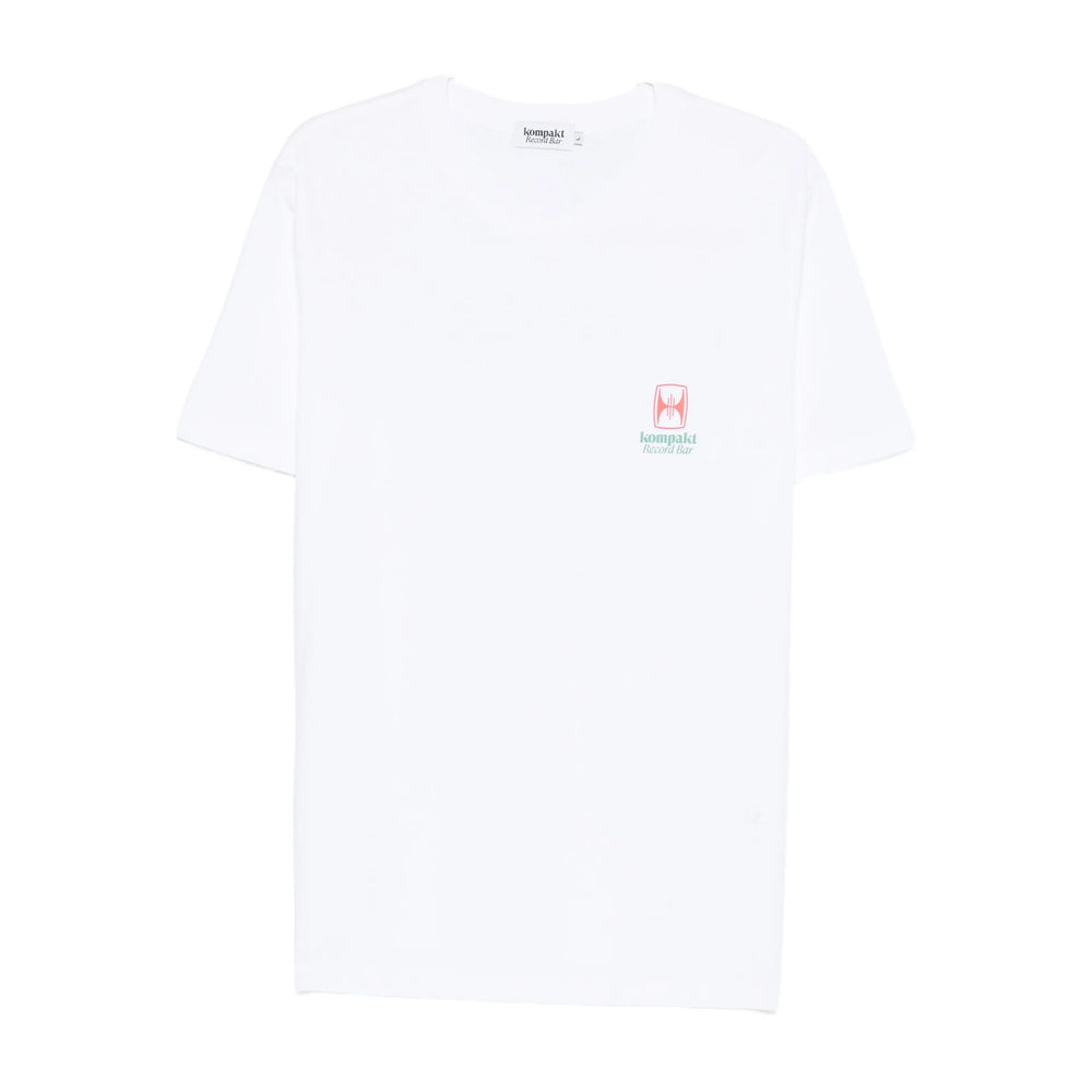 Kompakt Record Bar T Shirts - White | dfa2c08314004aaf909a074ef1dd2b8ca73b7bb5