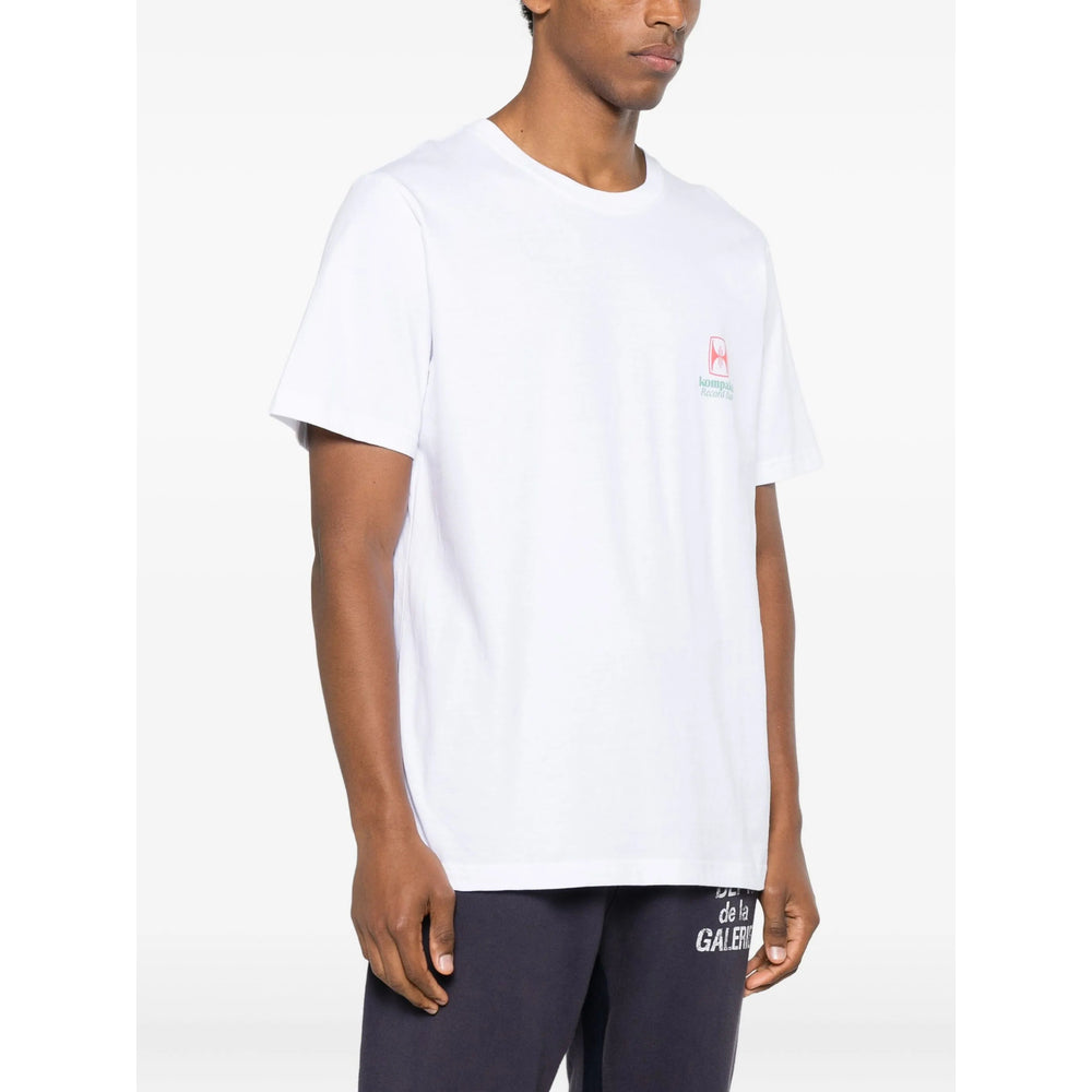 Kompakt Record Bar T Shirts - White | de5fc56525111ffc7e24d54c7a3cceb899938228