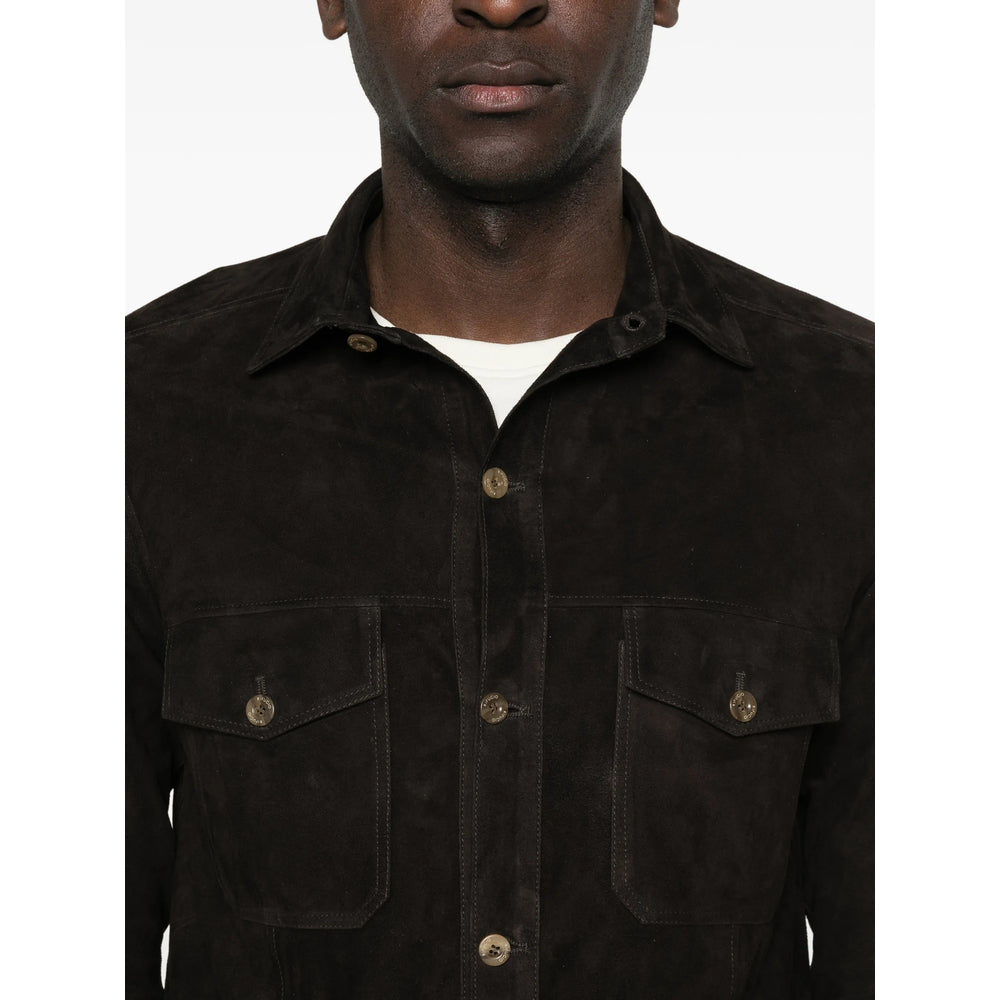 Rifugio Leather Shirts - Brown | 9f74c1aa4808c72d566406680f7a1f3a8dd8ee7c