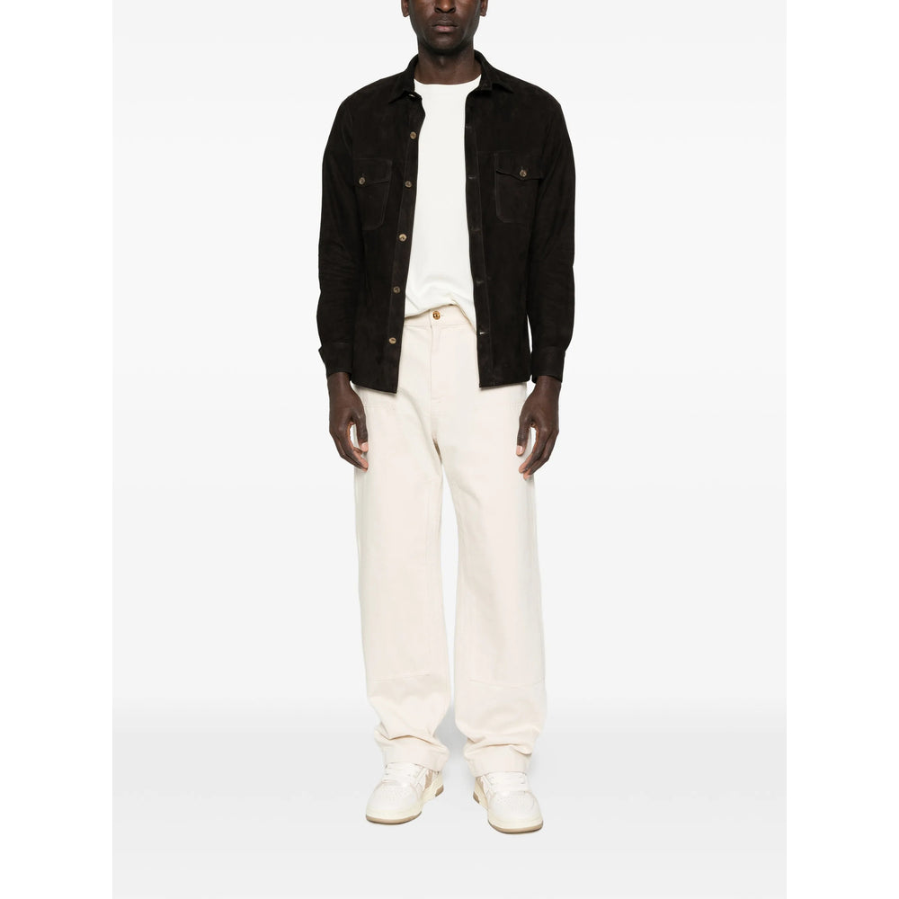 Rifugio Leather Shirts - Brown | cf44052f8f5cedcb7a2fdbd50e90b627660200ef