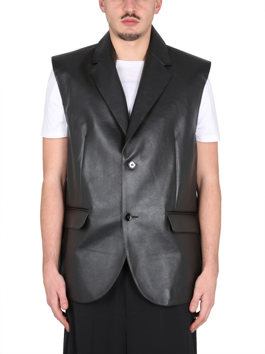 MM6 Maison Margiela Gilet - Black | Wanan Luxury