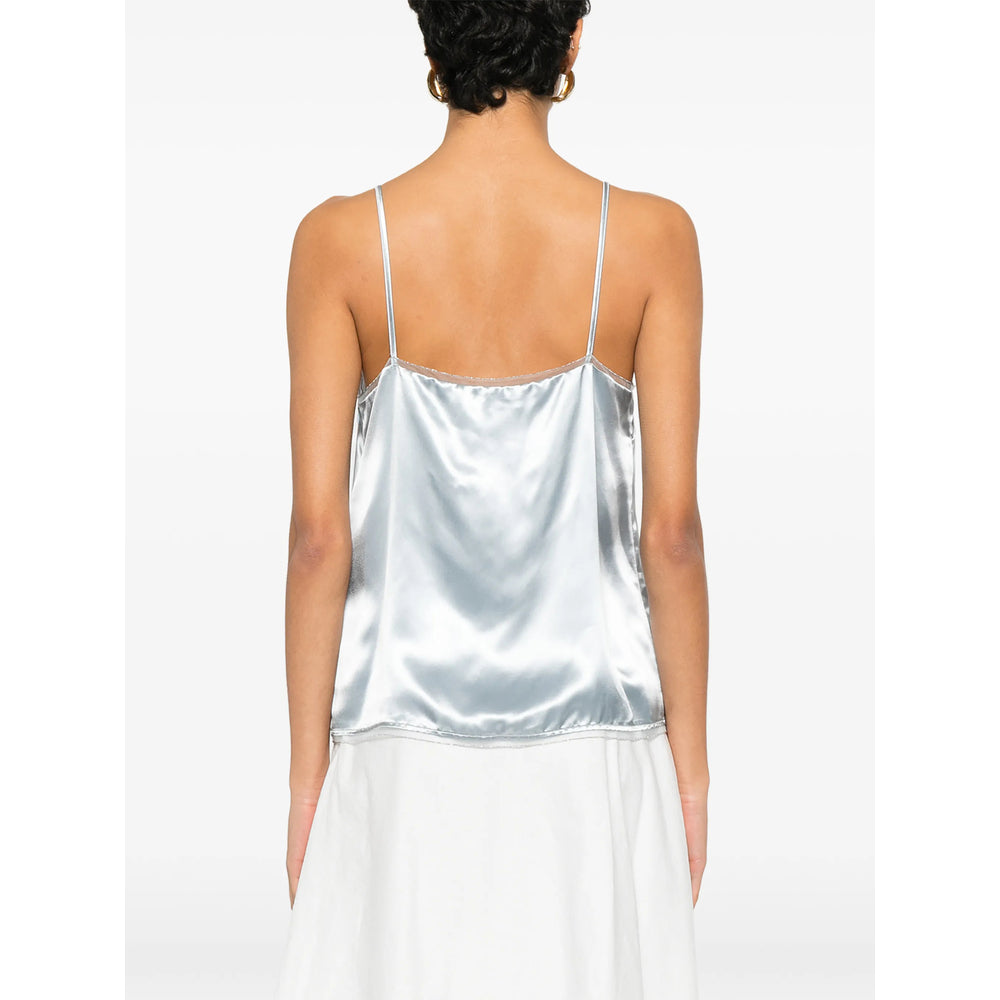 Fabiana Filippi Tops - Blue | 695a3ab6300514e3adc89e819da0e9878a8a87fc