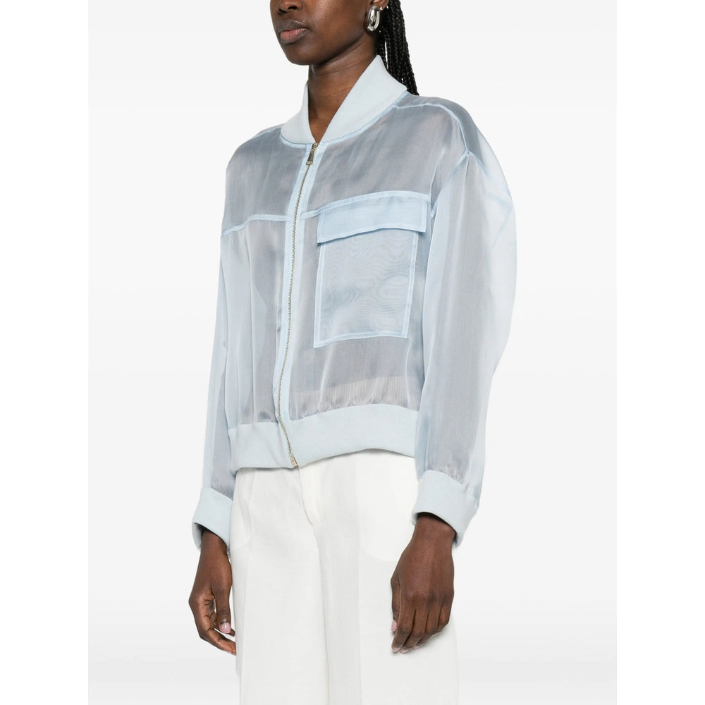 Fabiana Filippi Outerwears - Blue, Gray | 317ec59e894557c497e0739bddbb384630307af6