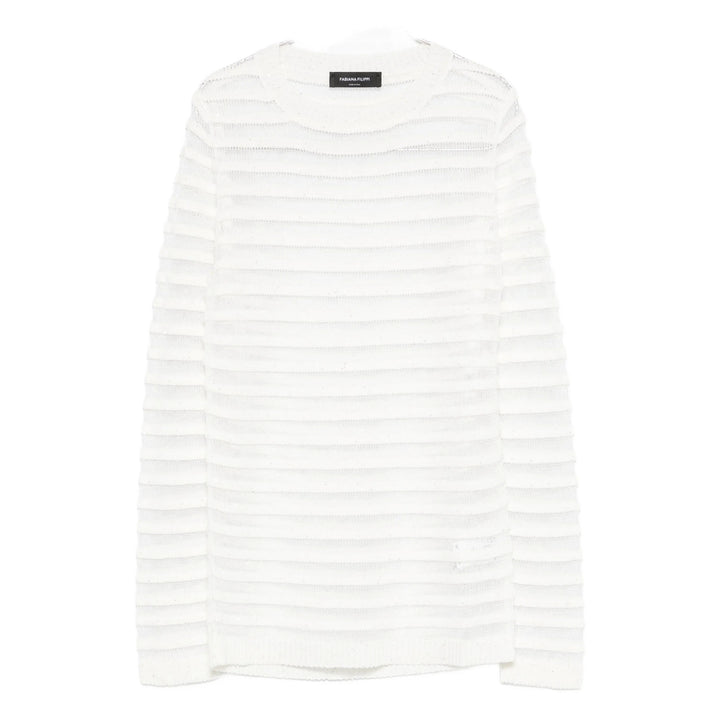 Fabiana Filippi Sweaters - White | 46b3e155b2fbc2c7a3c0a5eac23e9e899c3f689a