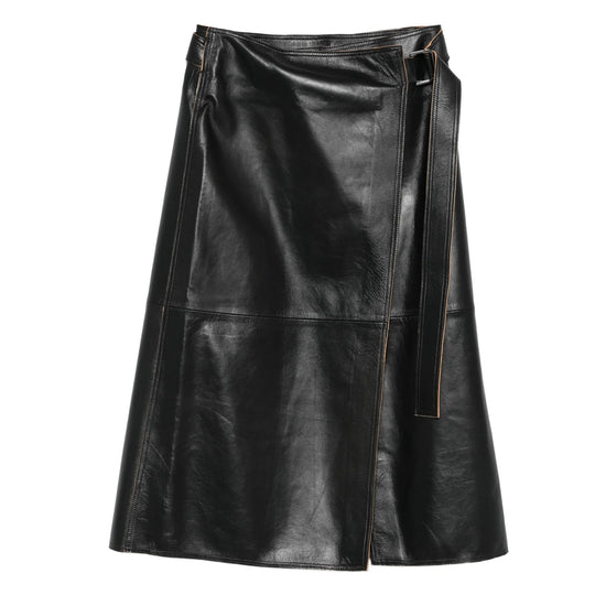 Leather Skirts Black