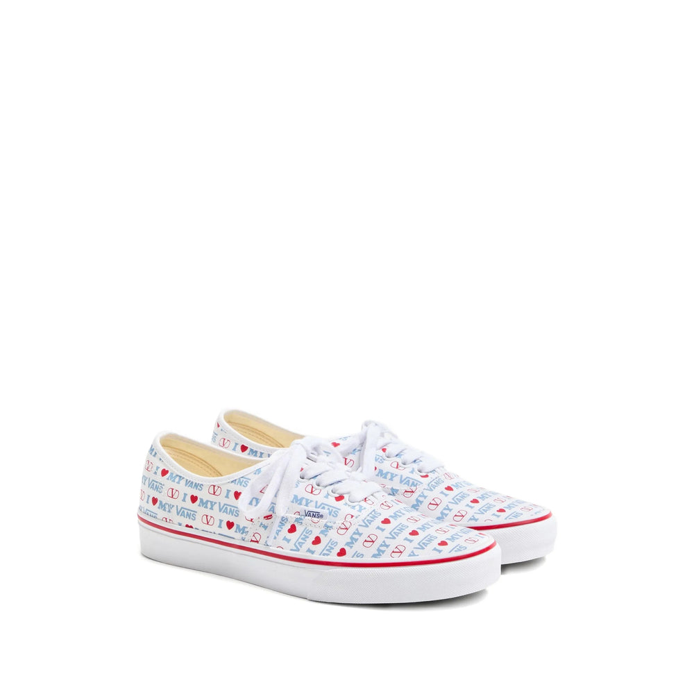 Vans X Valentino Sneakers - White, Blue | 9f561b625996558e8f5d5ca163434e55855b0296