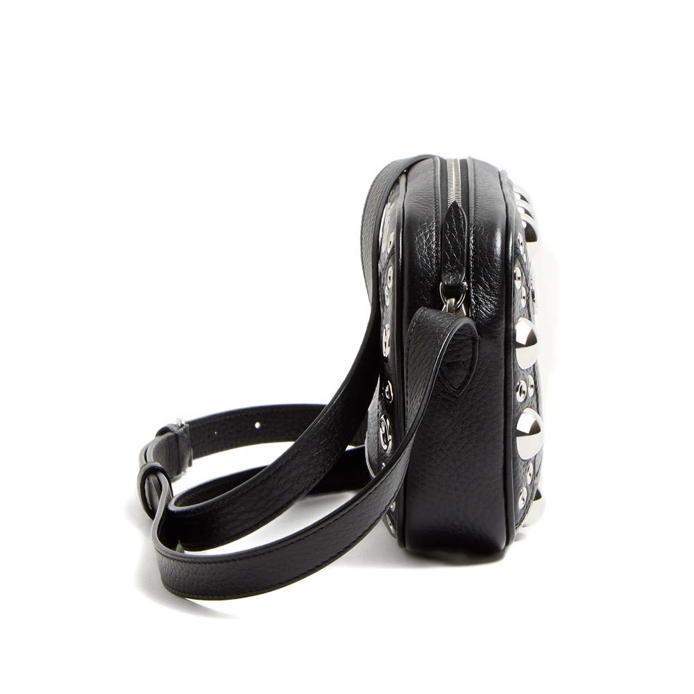 Valentino Garavani Bum Bags - Black, Silver | d2da84cec0bbec2fd13848d5f75a2c4f8e16102e