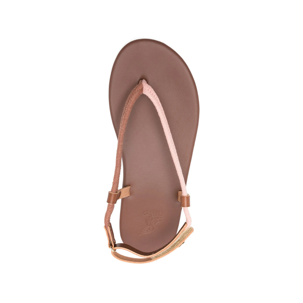 Ancient Greek Sandals Shoes - Brown, Pink | eacc5fa84566ecb85d03d6d784f299b249279a0b