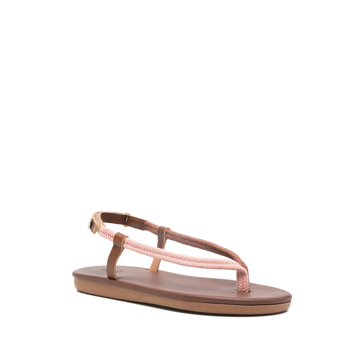 Ancient Greek Sandals Shoes - Brown, Pink | 5ae1af19f201870b8579b101f71578a4538efb82