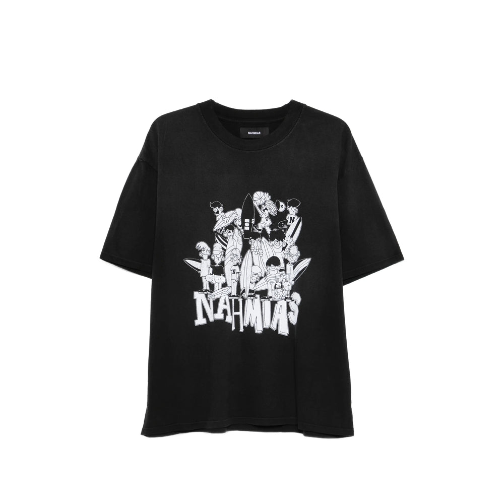 Nahmias T Shirts - Black, White | c09fa31d2a24eeb0903089556c6b5dabe0bffbb5